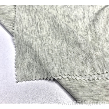 Gray CVC 1×1 Rib Knitting Fabric